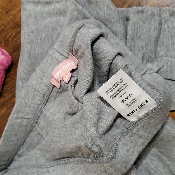 BCBG Girls 2 Piece Plush Hoodie and Leggings - Picture 8 of 9
